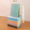 Sổ tay bìa da SIMPERIE S1 - RULED & DOTGRID 100gsm, đánh số 1‑200 trang, giảm giá 175k STHM Mall