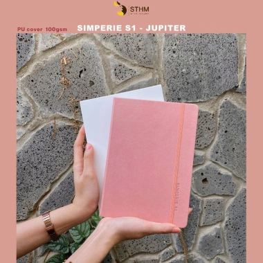 Sổ tay bìa da SIMPERIE S1 - RULED & DOTGRID 100gsm, đánh số 1‑200 trang, giảm giá 175k STHM Mall