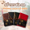 Sổ Tay Bìa Da Vintage 320 Trang Giấy Kraft - Bullet Journal Sang Trọng Giá 110k