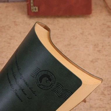 Sổ Tay Bìa Da Vintage 320 Trang Giấy Kraft - Bullet Journal Sang Trọng Giá 110k
