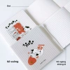Sổ tay bìa mềm A5 dot grid kẻ ngang vuông Crabit Tomeoto Collection giá 39.000 VND 5