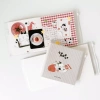 Sổ tay bìa mềm A5 dot grid kẻ ngang vuông Crabit Tomeoto Collection giá 39.000 VND 9