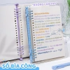 Sổ tay Binder A5 thay giấy - Bìa nhựa dẻo trong suốt, 120 trang kẻ ngang carô, 39.960 VND 7