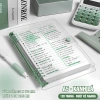 Sổ tay Binder A5 thay giấy - Bìa nhựa dẻo trong suốt, 120 trang kẻ ngang carô, 39.960 VND 10