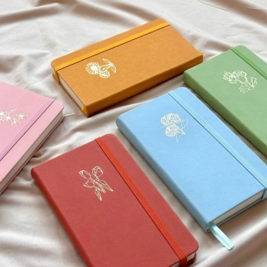 Sổ Tay Bullet Journal 150GSM dot grid caro - Giấy dày, giống Notebook Therapy, Kuma Station, chỉ 149.000 VND