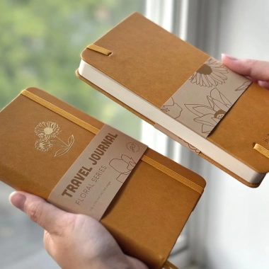 Sổ Tay Bullet Journal 150GSM dot grid caro - Giấy dày, giống Notebook Therapy, Kuma Station, chỉ 149.000 VND
