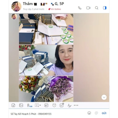 Sổ Tay Công Việc Kế Hoạch 5 Phút Phiên Bản 30 Ngày Mẫu Mới Giá Chỉ 239.000 VND 8