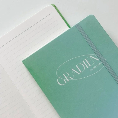 Sổ tay Crabit 130gsm Bullet Journal Gradient Xanh lá - Giảm giá 65.999₫