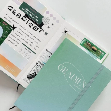 Sổ tay Crabit 130gsm Bullet Journal Gradient Xanh lá - Giảm giá 65.999₫