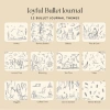 Sổ tay Crabit Joyful Daily Bullet Journal 12 tháng, in sẵn, tô màu - Giảm giá 216.000 VND 4