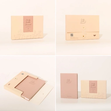 Sổ tay Crabit Joyful Daily Bullet Journal 12 tháng, in sẵn, tô màu - Giảm giá 216.000 VND