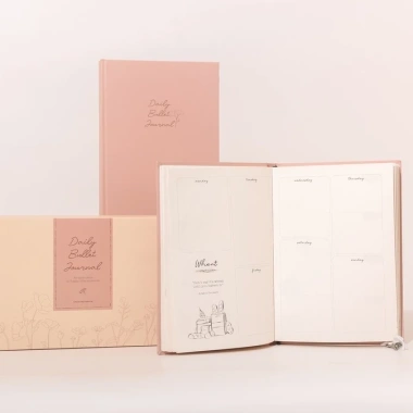 Sổ tay Crabit Joyful Daily Bullet Journal 12 tháng, in sẵn, tô màu - Giảm giá 216.000 VND 9 Sổ tay Crabit Joyful Daily Bullet Journal 12 tháng, in sẵn, tô màu - Giảm giá 216.000 VND 9