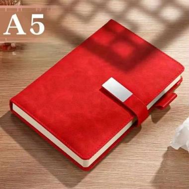 Sổ Tay Da A5 Cao Cấp 200 Trang - Khóa Nam Châm, Giấy Dày Mịn, Nhiều Màu Sang Trọng, Giá 46.105 VND 5