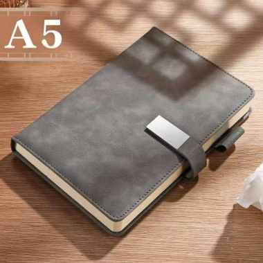 Sổ Tay Da A5 Cao Cấp 200 Trang - Khóa Nam Châm, Giấy Dày Mịn, Nhiều Màu Sang Trọng, Giá 46.105 VND 7