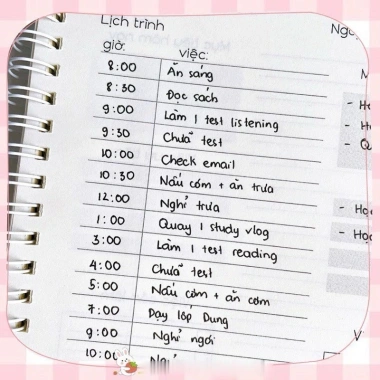 Sổ tay Daily Planner A5 120 trang gáy lò xo - Kế hoạch hằng ngày giá 32.500đ 6 Sổ tay Daily Planner A5 120 trang gáy lò xo - Kế hoạch hằng ngày giá 32.500đ 6