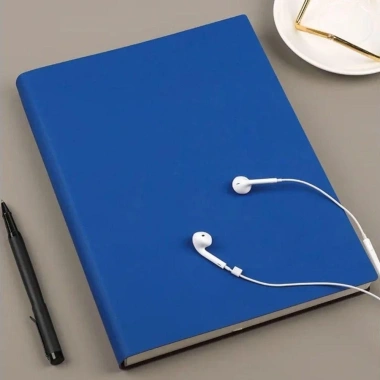 Sổ tay dày A4 200 trang da PU Cover lớn, trống cho văn phòng và laptop