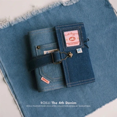 Sổ tay denim trống ROILLI journal1.132A7 Binder - Kế hoạch 30 ngày, bán chạy, giảm giá 23% chỉ 185.519đ