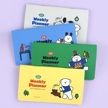 Sổ tay Doggy Di Động Slim Hàn Quốc – Lập lịch, kế hoạch tuần, nhật ký dễ thương 2