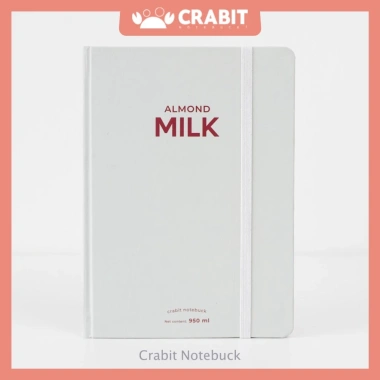 Sổ tay dotgrid Crabit Almond Milk - Bullet Journal Milky, giảm giá 21% chỉ 82.000₫