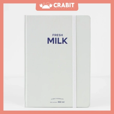 Sổ Tay Dotgrid Crabit Milky - Bullet Journal Ruột Chấm, Giá 82.000 VND