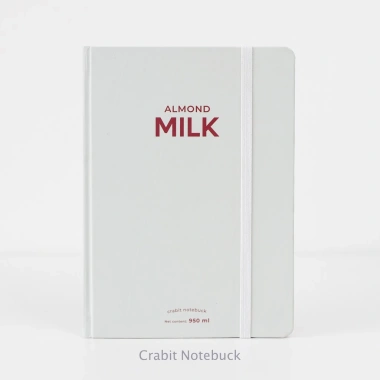 Sổ Tay Dotgrid Crabit Milky - Bullet Journal Ruột Chấm, Giá 82.000 VND