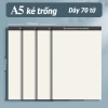 Sổ Tay Đứng Dạng Xé Bìa PVC A6/A5/B4 140 Trang - Sổ Lật Dọc Giá 15.800đ 10