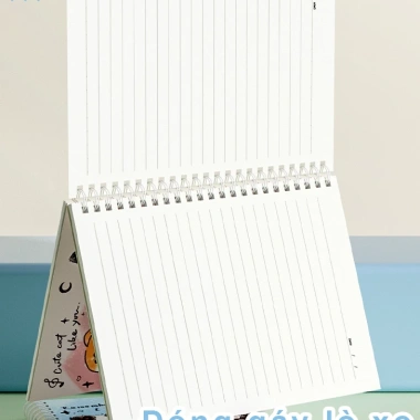 Sổ tay gáy lò xo 120 trang giấy dày, họa tiết mèo dễ thương, A5/B5 - Giá chỉ 24.000 VNĐ 5 Sổ tay gáy lò xo 120 trang giấy dày, họa tiết mèo dễ thương, A5/B5 - Giá chỉ 24.000 VNĐ 5