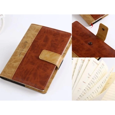 Sổ Tay Ghi Chép Bìa Da A5 - Sổ Da Cao Cấp, Màu Sang Trọng, Giá 100.000₫ 4
