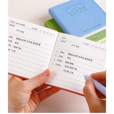 Sổ tay ghi chép kế hoạch hàng ngày bìa da - Giá ưu đãi 39.000, giảm từ 49.530 2