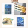 Sổ Tay Ghi Chép Lò Xo B5 Vangogh Kẻ Ngang 300 Trang Bìa Nhựa Cứng Yufang 90.000 VND