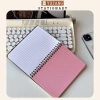 Sổ Tay Ghi Chép Lò Xo B6 Bìa Đen 100 Trang 3 Màu - Notebook Yufang Giá chỉ 25.000 VND 2