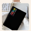 Sổ Tay Ghi Chép Lò Xo B6 Bìa Đen 100 Trang 3 Màu - Notebook Yufang Giá chỉ 25.000 VND 6