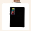 Sổ Tay Ghi Chép Lò Xo B6 Bìa Đen 100 Trang 3 Màu - Notebook Yufang Giá chỉ 25.000 VND 9