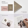 Sổ tay ghi chép nhật ký, sketchbook 190gsm A6 A5 vuông Crabit The Hanoi 39.000₫ 8