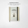 Sổ tay ghi chép nhật ký, sketchbook 190gsm A6 A5 vuông Crabit The Hanoi 39.000₫ 10