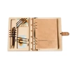 Sổ tay gỗ Maple da hoa sen - sang trọng, bìa da cao cấp, giá ưu đãi 489.000 VND 2