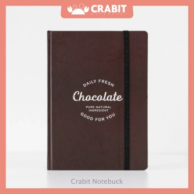 Sổ tay grid Crabit Milky Collection Chocolate - Bullet Journal ô vuông, giảm giá 20% chỉ 82.000đ