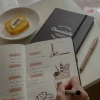 Sổ tay grid Crabit Milky Collection Chocolate - Bullet Journal ô vuông, giảm giá 20% chỉ 82.000đ 2