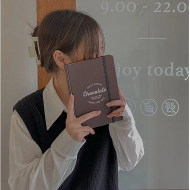 Sổ tay grid Crabit Milky Collection Chocolate - Bullet Journal ô vuông, giảm giá 20% chỉ 82.000đ 4