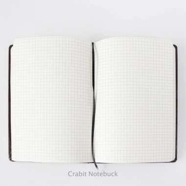 Sổ tay grid Crabit Milky Collection Chocolate - Bullet Journal ô vuông, giảm giá 20% chỉ 82.000đ 7