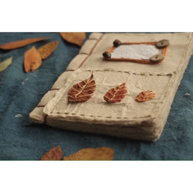 Sổ tay Handmade Chắp dó mùa thu - Thiết kế độc đáo, giá ưu đãi 175k 3