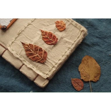 Sổ tay Handmade Chắp dó mùa thu - Thiết kế độc đáo, giá ưu đãi 175k 4