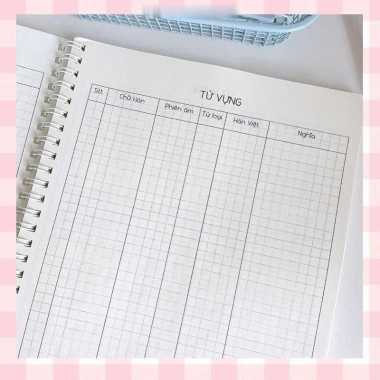 Sổ tay học từ vựng tiếng Trung 3.000 từ - Layout khoa học B5, giá ưu đãi 72.800₫