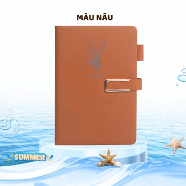 Sổ tay họp cao cấp bìa đơn giản, thiết kế cổ điển, hộp quà tặng sang trọng - chỉ 42.000đ