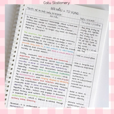Sổ tay IELTS 4 kỹ năng Listening Reading Writing Speaking – Vở lò xo I1 giá 59.000₫ 7 Sổ tay IELTS 4 kỹ năng Listening Reading Writing Speaking – Vở lò xo I1 giá 59.000₫ 7
