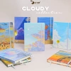 Sổ tay in tranh Cloudy STHM - Bìa cứng 160 trang, giấy kem 100gsm, tặng Postcard