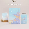 Sổ tay in tranh Cloudy STHM - Bìa cứng 160 trang, giấy kem 100gsm, tặng Postcard 10