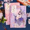 Sổ Tay Journal A5 224 Trang Bìa Cứng Ánh Vàng Khóa Nam Châm - Sang Trọng Cổ Điển Nghệ Thuật - Giá 160.000