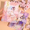 Sổ Tay Journal A5 224 Trang Bìa Cứng Ánh Vàng Khóa Nam Châm - Sang Trọng Cổ Điển Nghệ Thuật - Giá 160.000 3