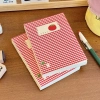 Sổ tay kẻ caro cà chua đồng quê - Bìa dày, trang trắng, nhật ký và ghi chép học sinh - 50.000₫